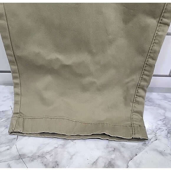 2 Lee Extreme  Mens Pants 42x30 Comfort Relaxed Fit Flat Front Chinos Chore Work - Picture 5 of 7